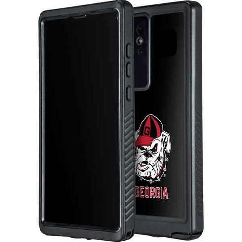 University of Georgia Bulldogs Mascot Galaxy S24 Ultra Waterproof Case