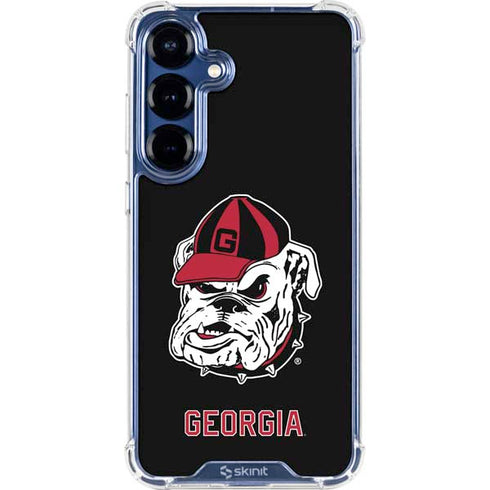 University of Georgia Bulldogs Mascot Galaxy S25 Plus Clear Case