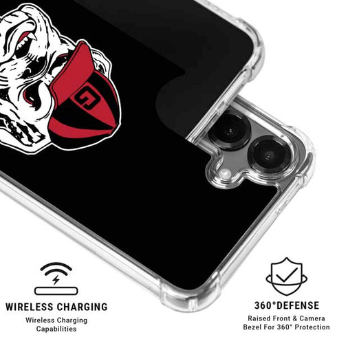 University of Georgia Bulldogs Mascot Galaxy S26 Clear Case