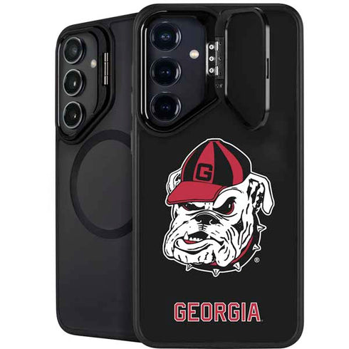 University of Georgia Bulldogs Mascot Galaxy S26 Plus Kickstand Case