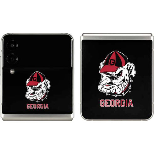 University of Georgia Bulldogs Mascot Galaxy Z Flip3 5G Skin