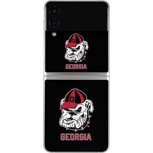 University of Georgia Bulldogs Mascot Galaxy Z Flip3 5G Skin