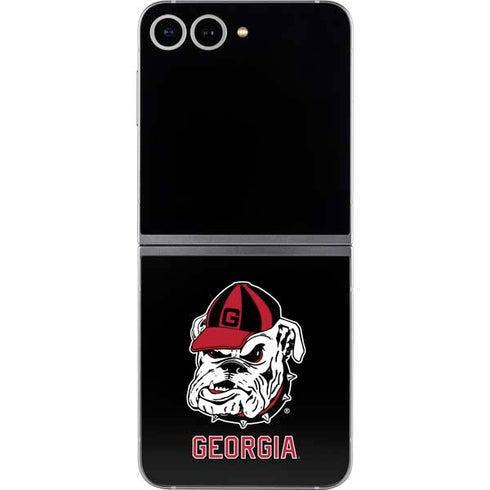 University of Georgia Bulldogs Mascot Galaxy Z Flip6 Skin