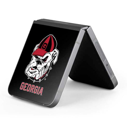 University of Georgia Bulldogs Mascot Galaxy Z Flip6 Skin