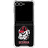University of Georgia Bulldogs Mascot Galaxy Z Flip7 Clear Case