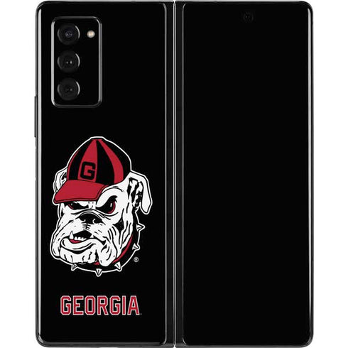 University of Georgia Bulldogs Mascot Galaxy Z Fold2 5G Skin