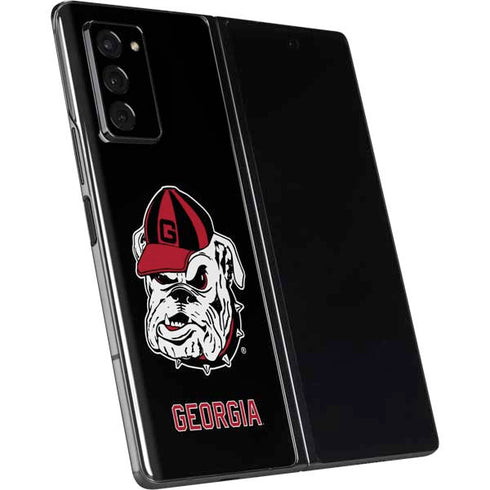 University of Georgia Bulldogs Mascot Galaxy Z Fold2 5G Skin