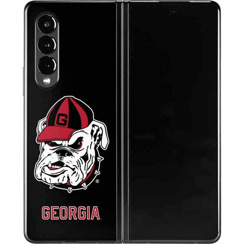 University of Georgia Bulldogs Mascot Galaxy Z Fold3 5G Skin