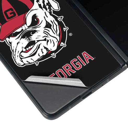 University of Georgia Bulldogs Mascot Galaxy Z Fold3 5G Skin