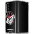 University of Georgia Bulldogs Mascot Galaxy Z Fold4 5G Clear Case