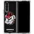 University of Georgia Bulldogs Mascot Galaxy Z Fold4 5G Clear Case