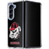 University of Georgia Bulldogs Mascot Galaxy Z Fold5 5G Clear Case