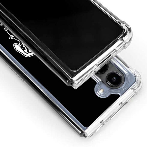 University of Georgia Bulldogs Mascot Galaxy Z Fold5 5G Clear Case