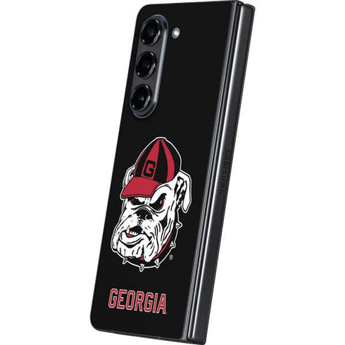 University of Georgia Bulldogs Mascot Galaxy Z Fold5 5G Skin