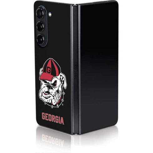 University of Georgia Bulldogs Mascot Galaxy Z Fold5 5G Skin