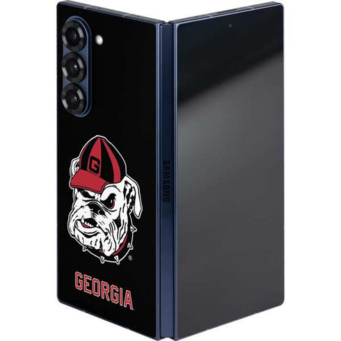 University of Georgia Bulldogs Mascot Galaxy Z Fold6 Skin