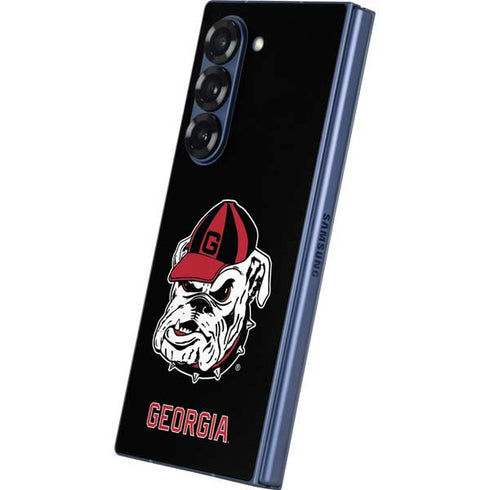 University of Georgia Bulldogs Mascot Galaxy Z Fold6 Skin