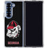 University of Georgia Bulldogs Mascot Galaxy Z Fold7 Clear Case