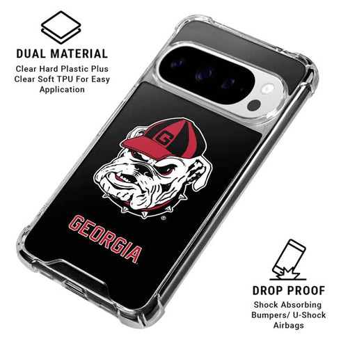 University of Georgia Bulldogs Mascot Google Pixel 10 Pro XL Clear Case