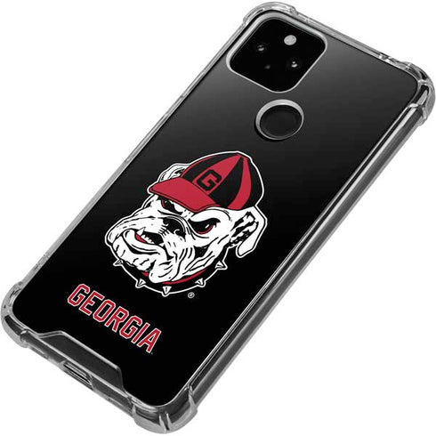 University of Georgia Bulldogs Mascot Google Pixel 4a 5G Clear Case