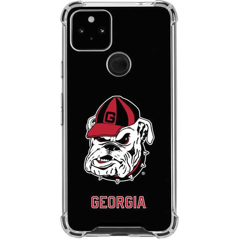 University of Georgia Bulldogs Mascot Google Pixel 5a 5G Clear Case