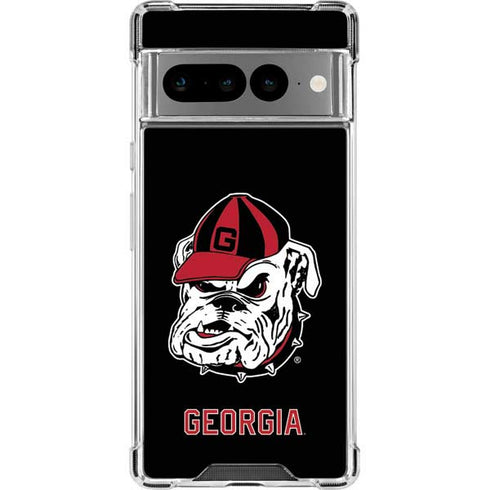 University of Georgia Bulldogs Mascot Google Pixel 7 Pro Clear Case
