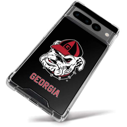 University of Georgia Bulldogs Mascot Google Pixel 7 Pro Clear Case