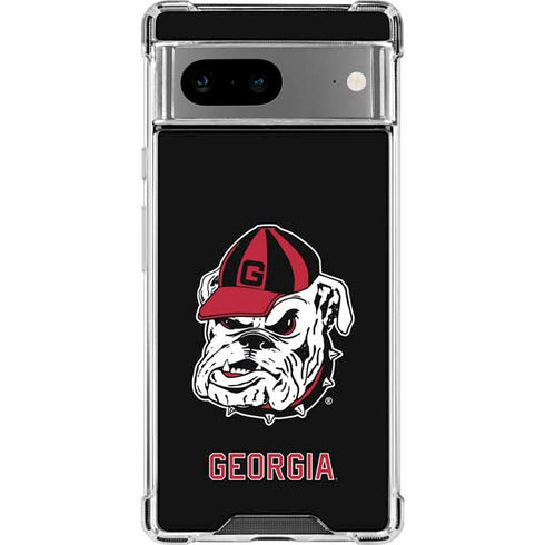 University of Georgia Bulldogs Mascot Google Pixel 8a Clear Case