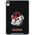 University of Georgia Bulldogs Mascot iPad 11th Gen (2025) Clear Case