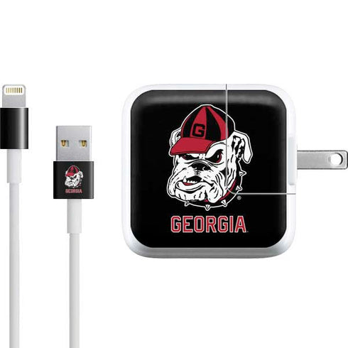 University of Georgia Bulldogs Mascot iPad Charger (10W USB) Skin