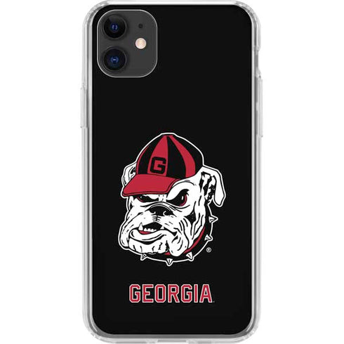 University of Georgia Bulldogs Mascot iPhone 11 Clear Case