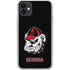 University of Georgia Bulldogs Mascot iPhone 11 Clear Case