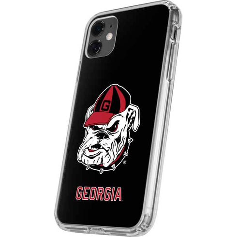 University of Georgia Bulldogs Mascot iPhone 11 Clear Case