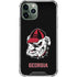 University of Georgia Bulldogs Mascot iPhone 11 Pro Max Clear Case