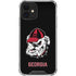 University of Georgia Bulldogs Mascot iPhone 12 Clear Case
