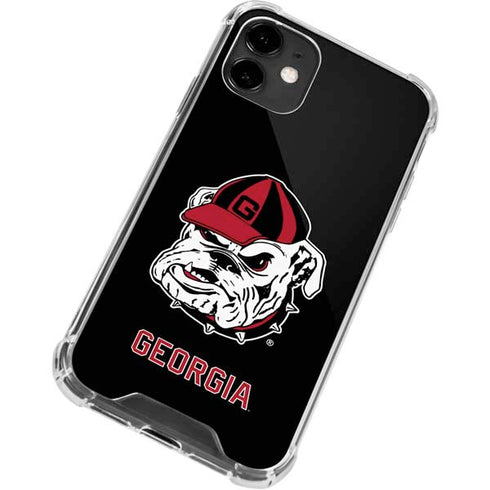 University of Georgia Bulldogs Mascot iPhone 12 Clear Case