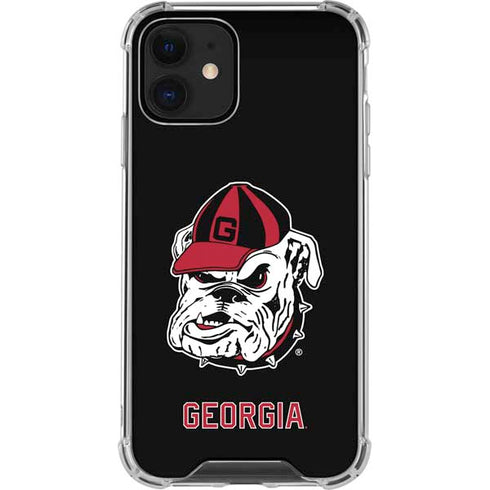 University of Georgia Bulldogs Mascot iPhone 12 Mini Clear Case