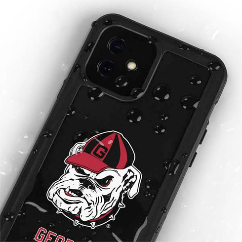 University of Georgia Bulldogs Mascot iPhone 12 Mini Waterproof Case