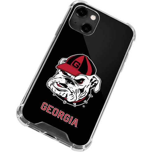 University of Georgia Bulldogs Mascot iPhone 13 Clear Case