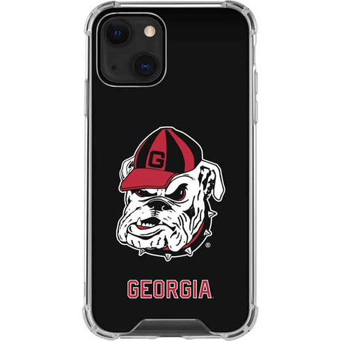 University of Georgia Bulldogs Mascot iPhone 13 Mini Clear Case