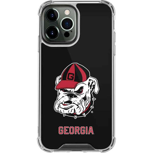University of Georgia Bulldogs Mascot iPhone 13 Pro Max Clear Case