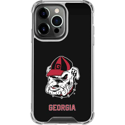 University of Georgia Bulldogs Mascot iPhone 14 Pro Clear Case