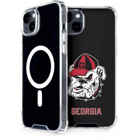 University of Georgia Bulldogs Mascot iPhone 15 MagSafe Case