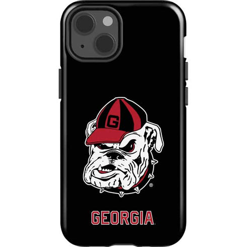 University of Georgia Bulldogs Mascot iPhone 15 Plus Impact Case