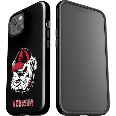 University of Georgia Bulldogs Mascot iPhone 15 Plus Impact Case