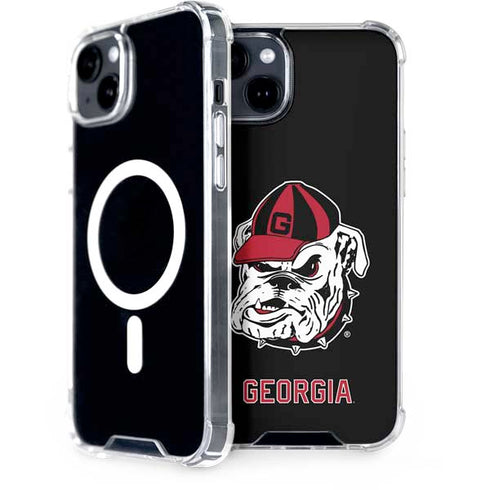 University of Georgia Bulldogs Mascot iPhone 15 Plus MagSafe Case