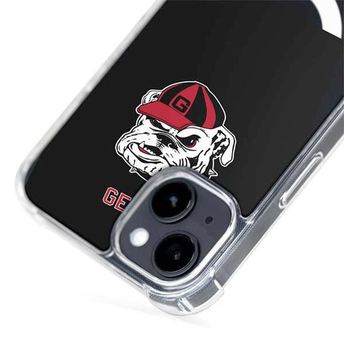University of Georgia Bulldogs Mascot iPhone 15 Plus MagSafe Case