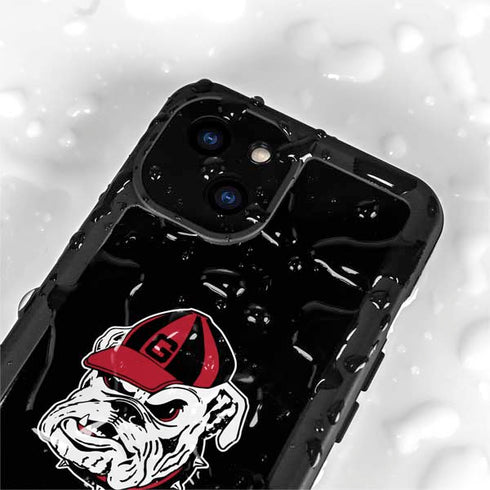 University of Georgia Bulldogs Mascot iPhone 15 Plus Waterproof Case