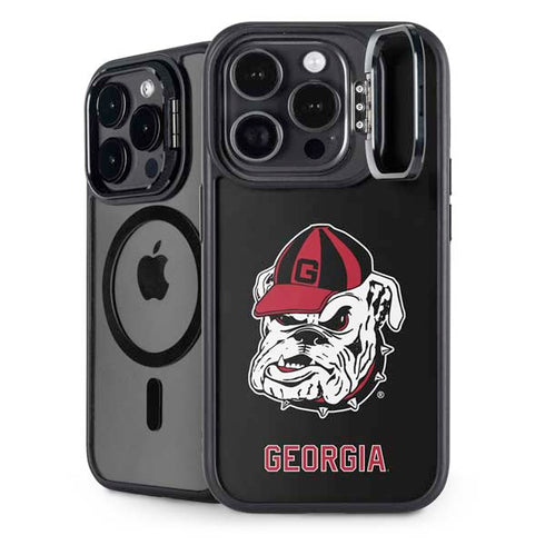 University of Georgia Bulldogs Mascot iPhone 15 Pro Kickstand Case