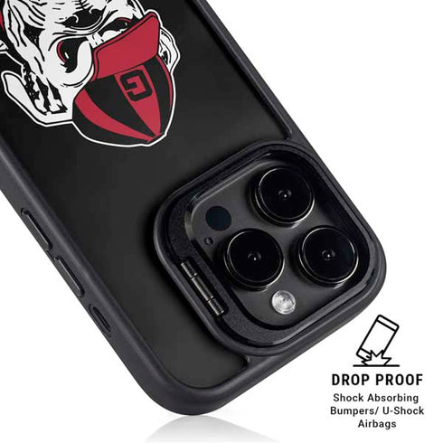 University of Georgia Bulldogs Mascot iPhone 15 Pro Kickstand Case